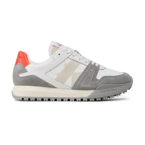 Suede Leather Sneakers - Calvin Klein - Modalova