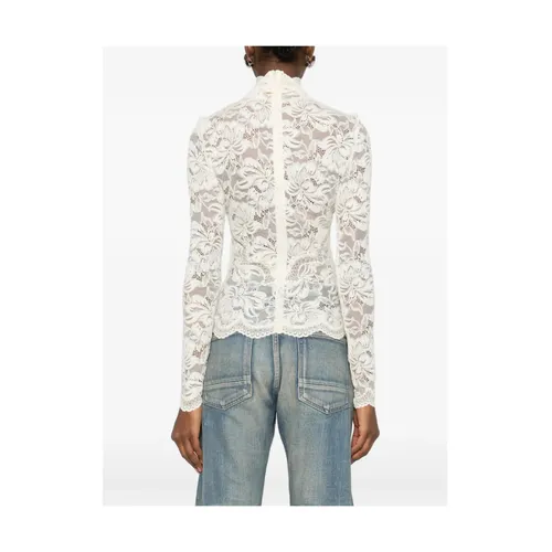 High-neck Lace Top - Rabanne - Modalova
