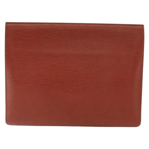 Pre-owned Vintage Leather Clutch - Louis Vuitton Vintage - Modalova