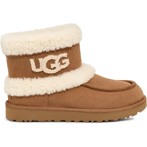 Botas Ultra Mini Fluff Chestnut - UGG - Modalova