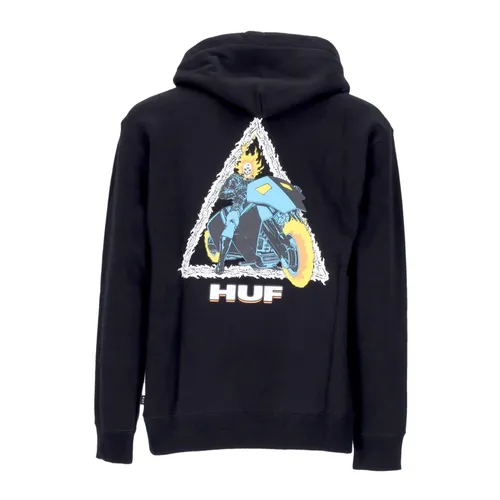 Marvel Ghost Rider Hoodie Black - HUF - Modalova
