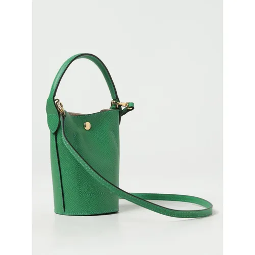 Mini Bucket Bag in Grained Leather - Longchamp - Modalova