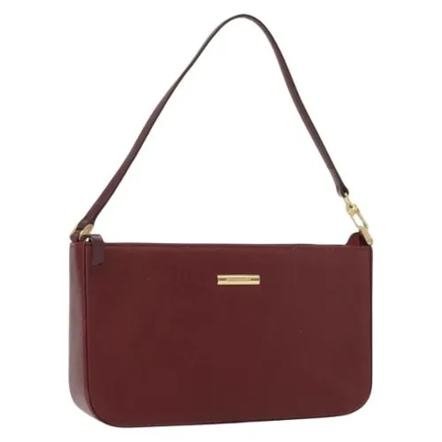 Pre-owned Leather Shoulder Bag - Burberry Vintage - Modalova