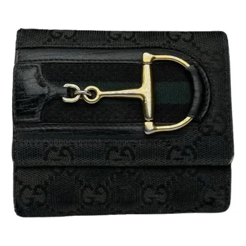 Pre-owned Leather Wallet - Gucci Vintage - Modalova