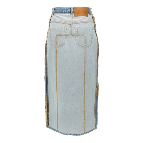 Inside-Out Skirt - Vetements - Modalova
