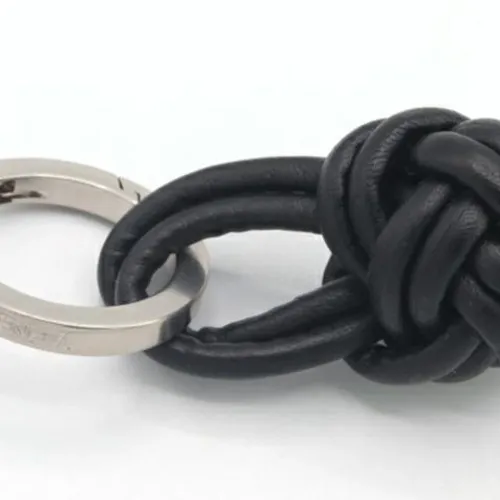 Pre-owned Leather Key-Holder - Bottega Veneta Vintage - Modalova