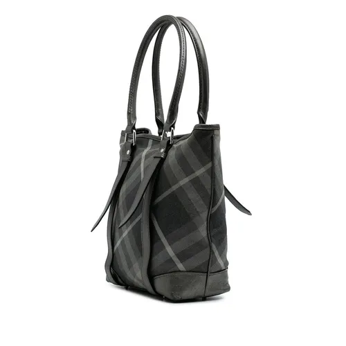 Pre-owned Check Tote Bag - Burberry Vintage - Modalova