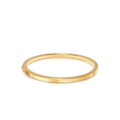 Gold Simplicity Bangle - Nialaya - Modalova