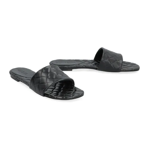 Amy Leather Mules - Bottega Veneta - Modalova