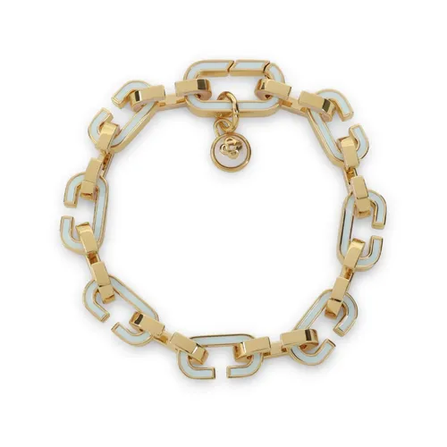 Enamel C Link Bracelet - Casablanca - Modalova