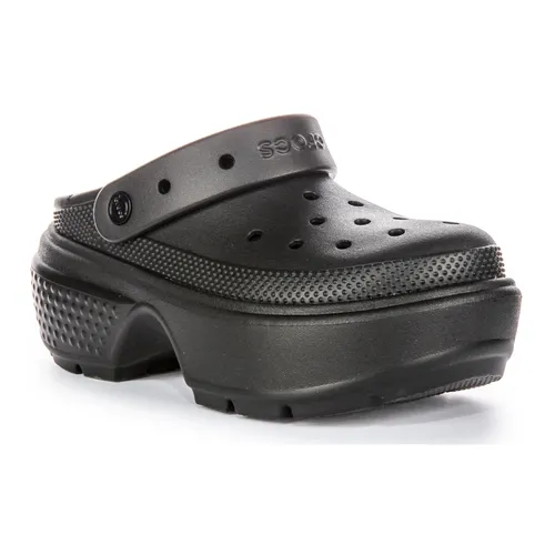 Black Stomp Clogs for Outdoor Adventures - Crocs - Modalova