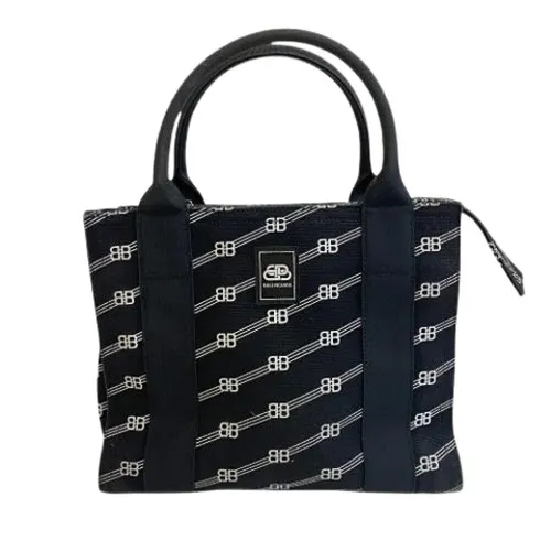 Pre-owned Canvas Tote Bag - Balenciaga Vintage - Modalova