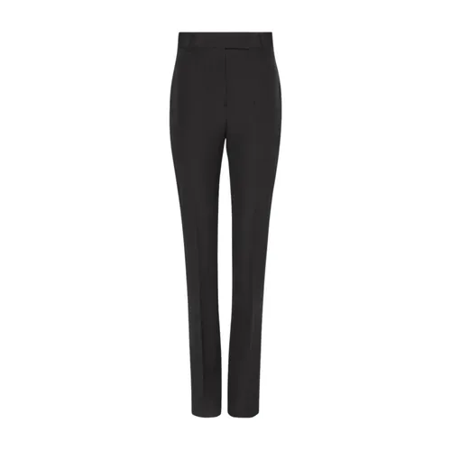 Black Wool Tailored Trousers - Ferragamo - Modalova