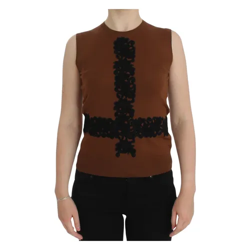 Crewneck Vest - Dolce & Gabbana - Modalova