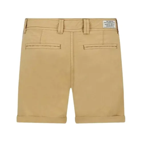 Beige Chino Bermuda for Boys - Pepe Jeans - Modalova