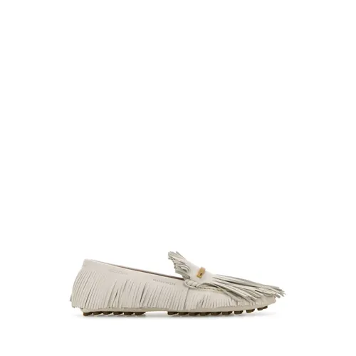 Leather Loafers in Chalk - Tod's - Modalova