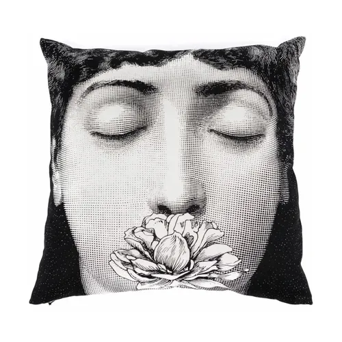 Cavalieri Print Cotton Cushion - Fornasetti - Modalova