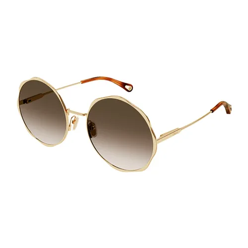 Metallic Sunglasses - Chloé - Modalova