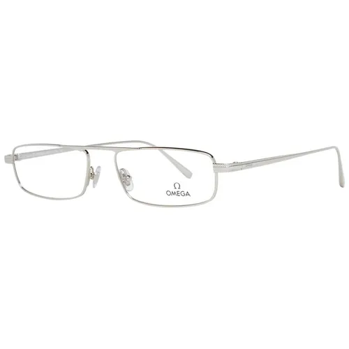 Gold Metal Rectangle Optical Frames - Omega - Modalova