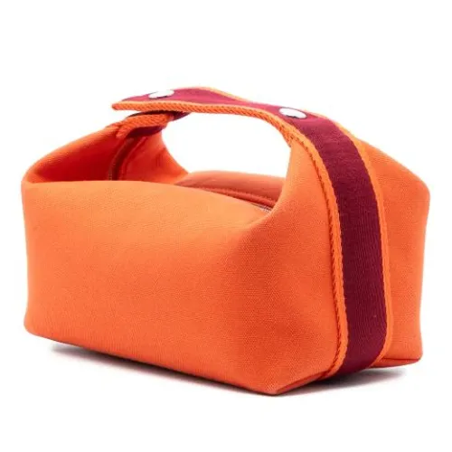 Pre-owned Canvas Pouch - Hermès Vintage - Modalova