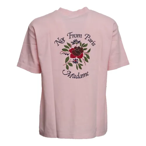 Slogan Rose Tee - Drole de Monsieur - Modalova