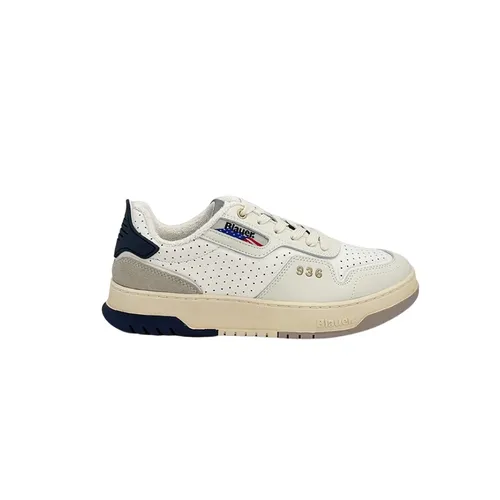 Harper Sneaker - White/Blue - Blauer - Modalova