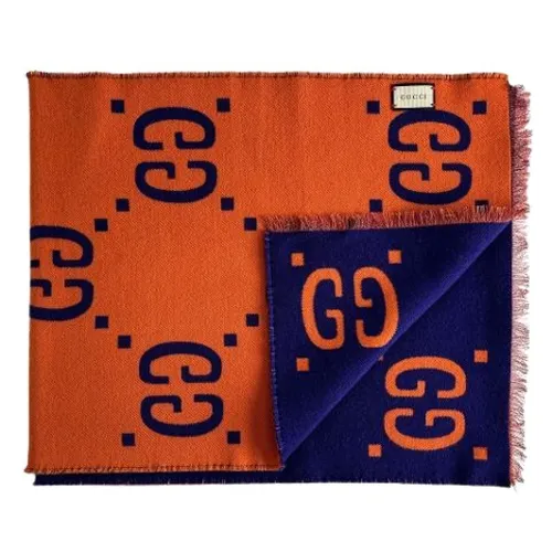 Pre-owned Wool Scarf - Gucci Vintage - Modalova