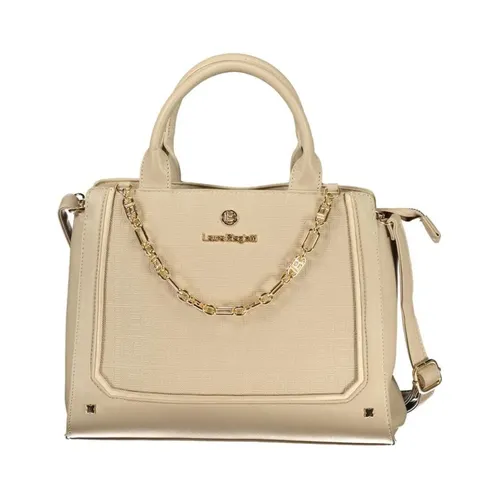 PVC Handbag with Top Handle and Snap Closure - Laura Biagiotti - Modalova