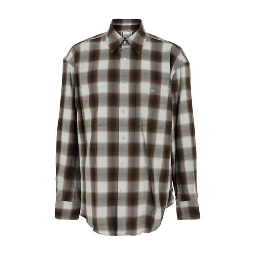 Checked Shirt - Wooyoungmi - Modalova
