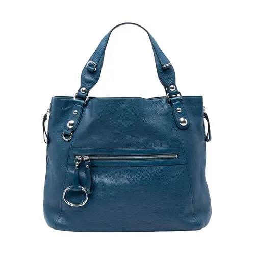 Pre-owned Leather Satchel Handbag - Gucci Vintage - Modalova
