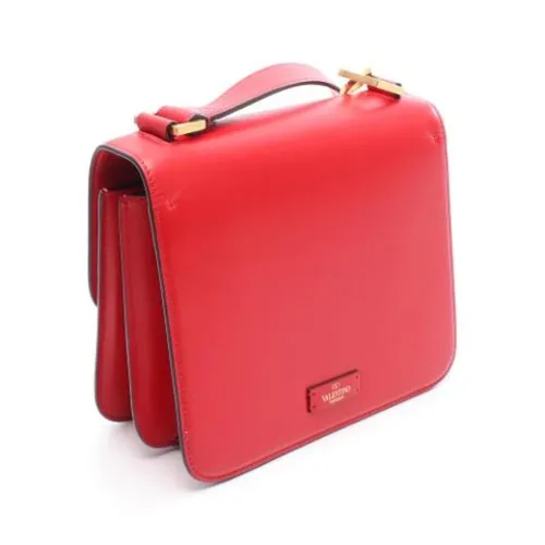Pre-owned Leather Shoulder Bag - Valentino Vintage - Modalova
