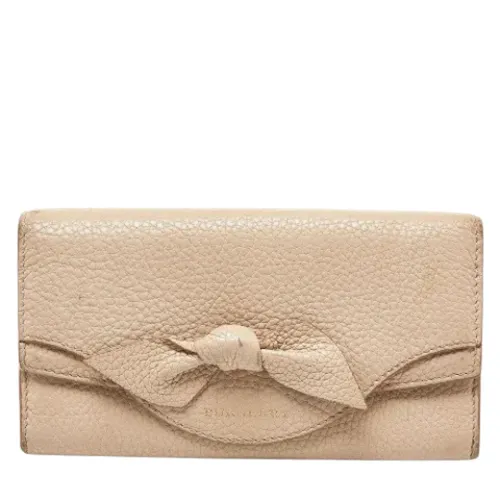 Pre-owned Leather wallets - Burberry Vintage - Modalova