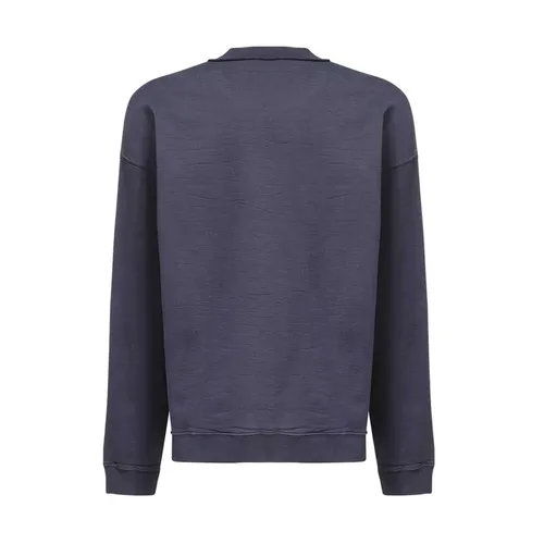 Logo Sweatshirt with Ribbed Collar - Dsquared2 - Modalova