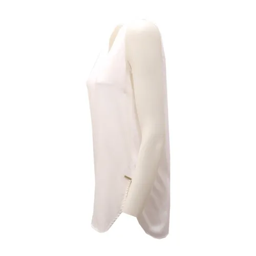 Silk Jersey Tank Top Ivory - Woolrich - Modalova