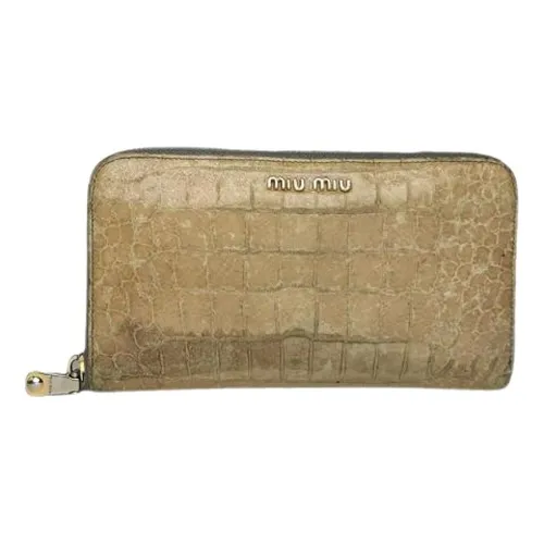 Pre-owned Vintage Wallet - Miu Miu Pre-owned - Modalova
