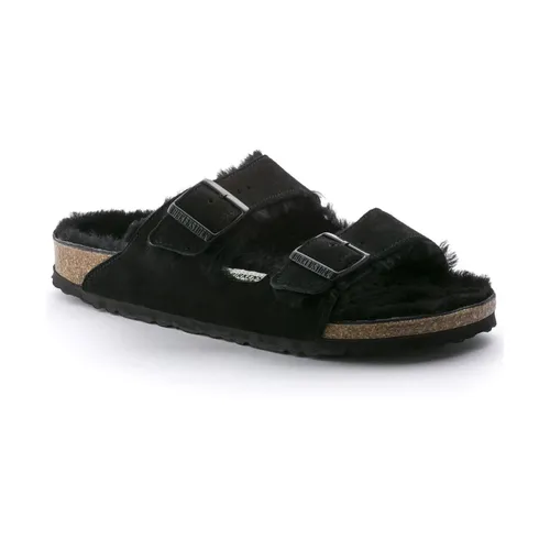 Arizona Shearling Sandals - Birkenstock - Modalova