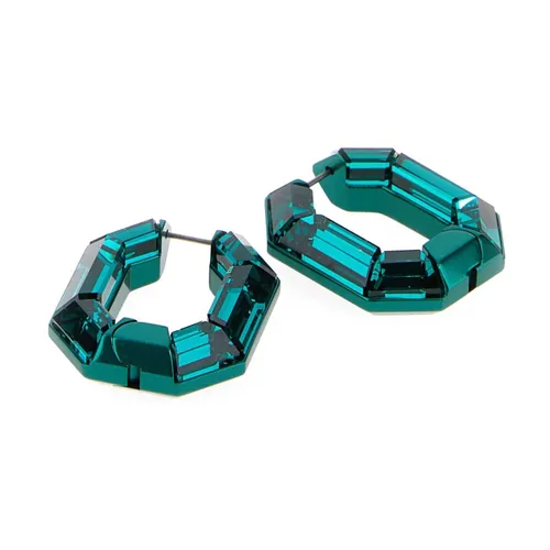 Lucent Hoop Earrings - Swarovski - Modalova