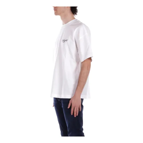 Maglietta bianca con logo frontale - Carhartt Wip - Modalova