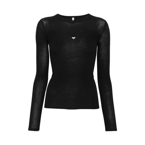 Crew Neck Long Sleeve Sweater - Baserange - Modalova