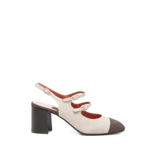 Papaya Slingback Pumps - Carel - Modalova