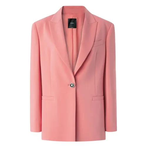 Casual Pink Blazer - Pinko - Modalova