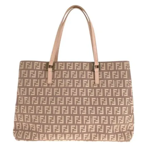 Pre-owned Canvas Tote Bag - Fendi Vintage - Modalova