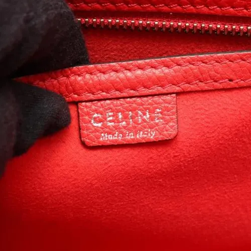Pre-owned Leather Mini Bag - Celine Vintage - Modalova