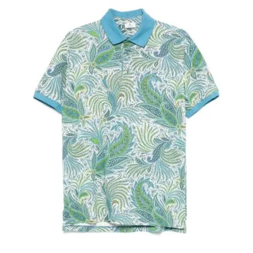 Camisa Polo Paisley - Etro - Modalova