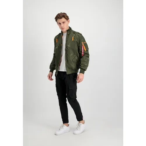 Falcon II Dark Green Flight Jacket - Alpha Industries - Modalova