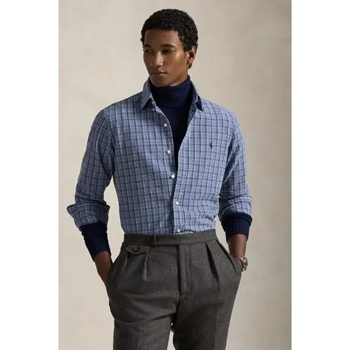 Custom Fit Brushed Oxford Shirt - Polo Ralph Lauren - Modalova
