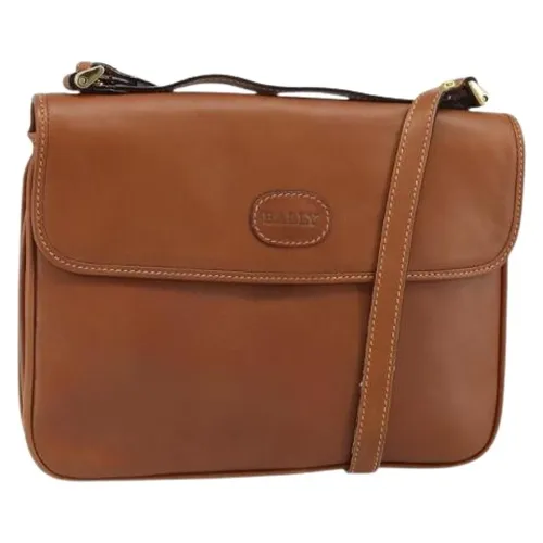 Pre-owned Leather Shoulder Bag - Bally Pre-owned - Modalova