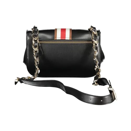 Black Polyethylene Handbag with Chain Strap - Guess - Modalova