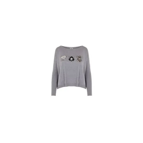 Mixed Wool Boat Neck Sweater - Liu Jo - Modalova