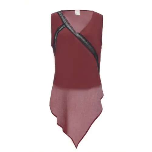 Top Crepe Style Gauge - Pinko - Modalova
